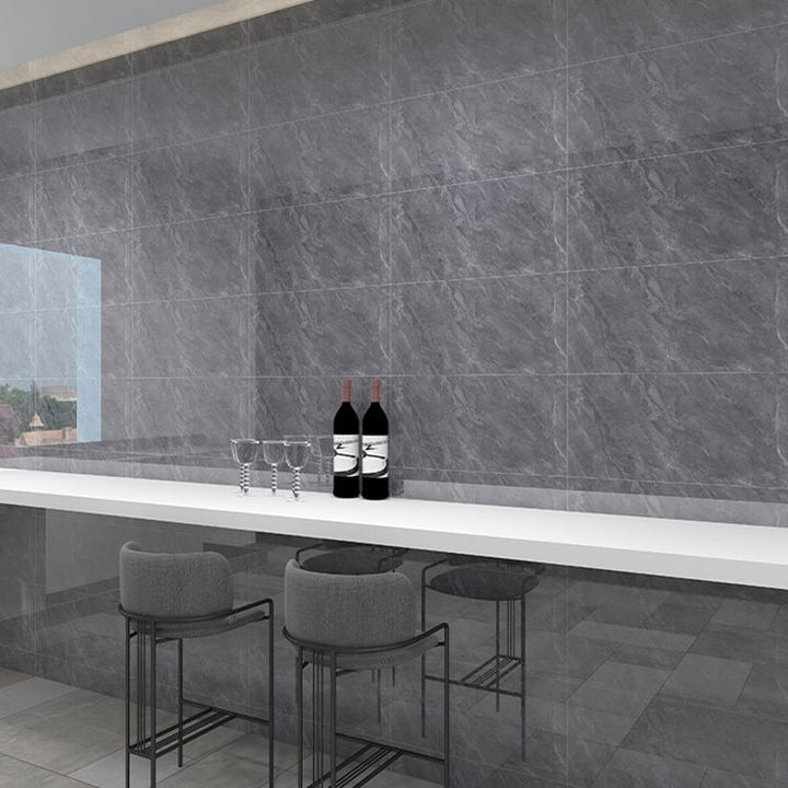 Lisslune | Rectangular Mold Resistant Tile PVC Single Peel & Stick Tile for Backsplash Wall