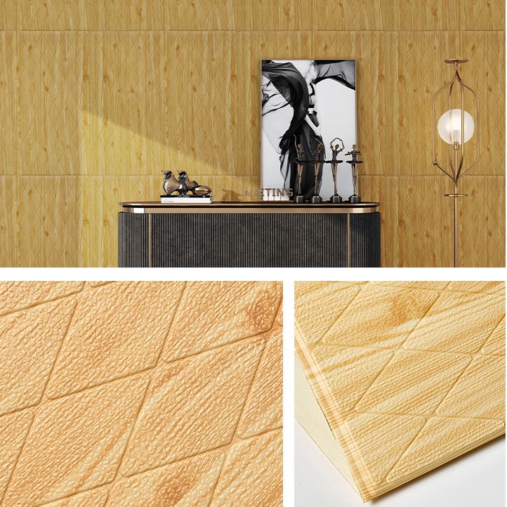 Lisslune | Plastic Wall Paneling Peel and Stick 3D Wall Paneling with waterproof