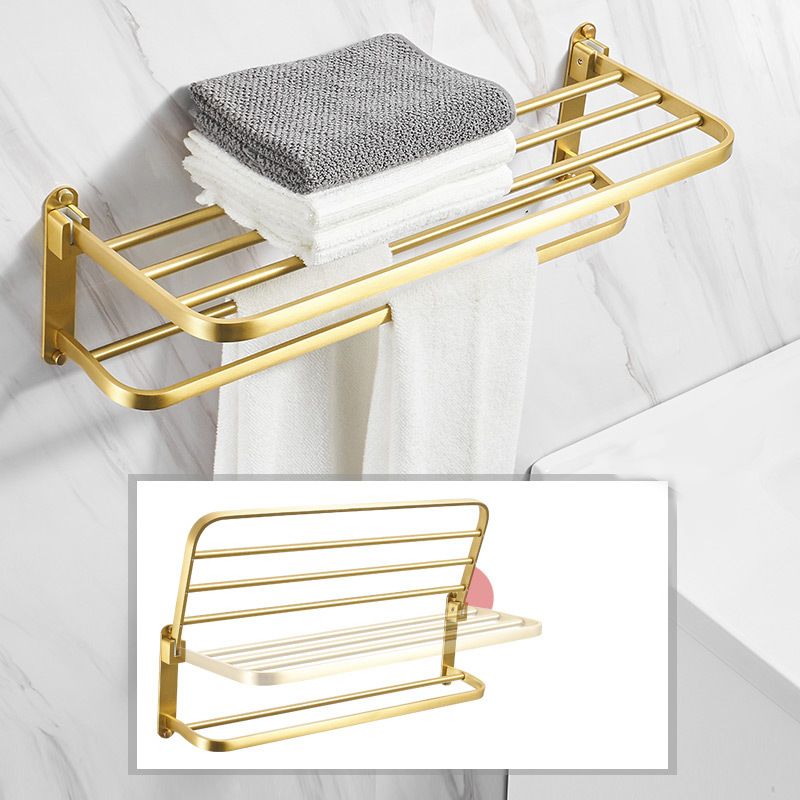 Lisslune | Modern Bathroom Hardware Paper Holder Bathroom Shelf Gold Bathroom Accessories Set