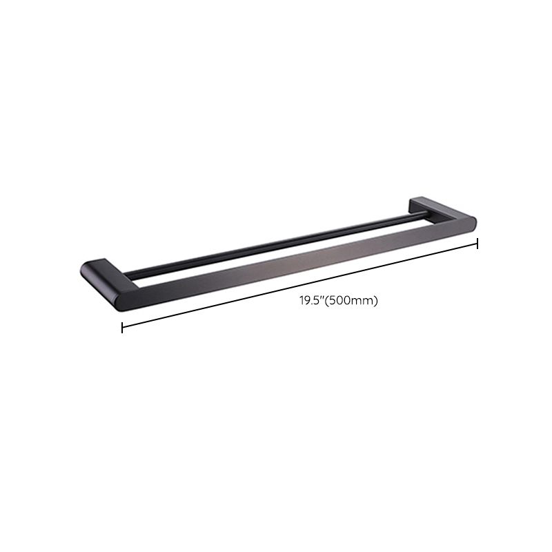 Lisslune | Dark gray modern bathroom accessory set stainless steel bathroom accessory set