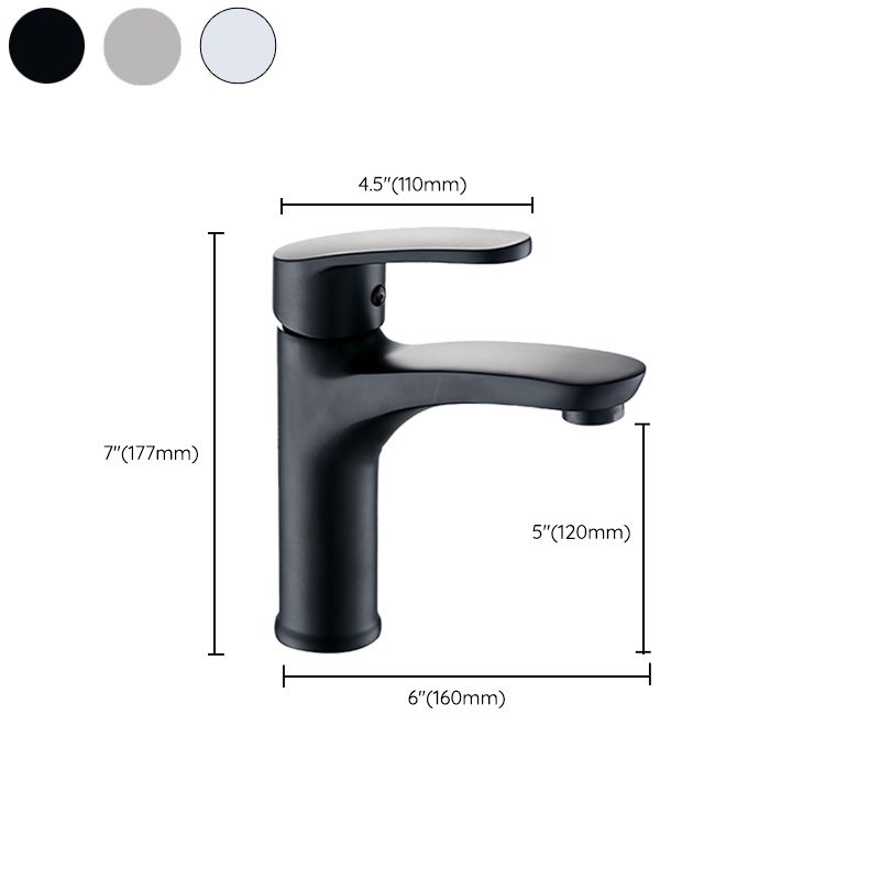 Lisslune | Contemporary Centerset Faucet Single Handle Faucet for Bathroom