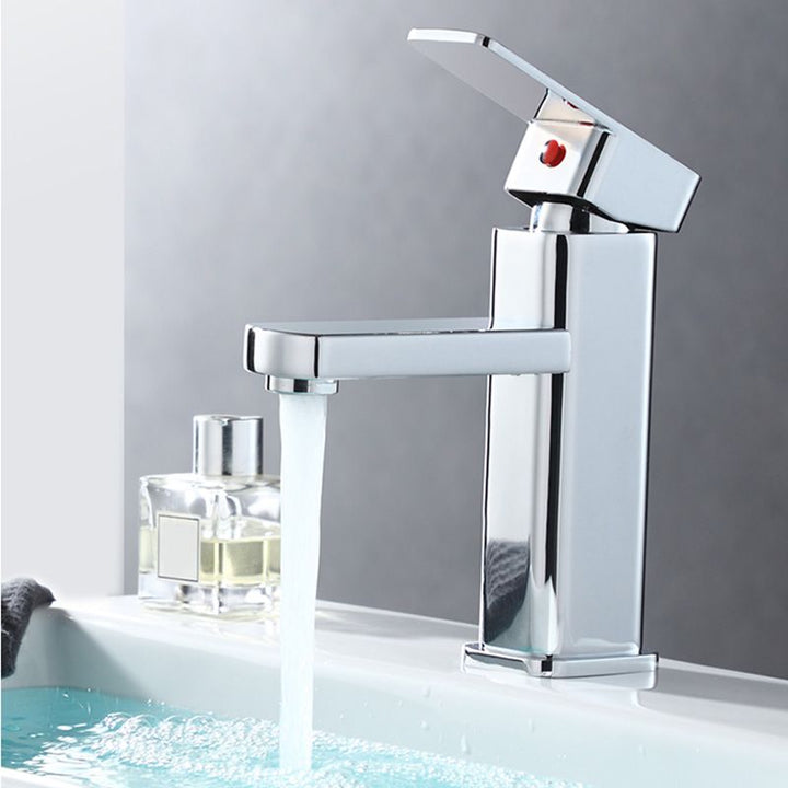 Lisslune | Sink faucet bathroom single lever low arc basin mixer