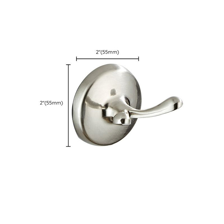 Lisslune | Metal Bathroom Set Traditional Style Nickel Bathroom Accessories Set