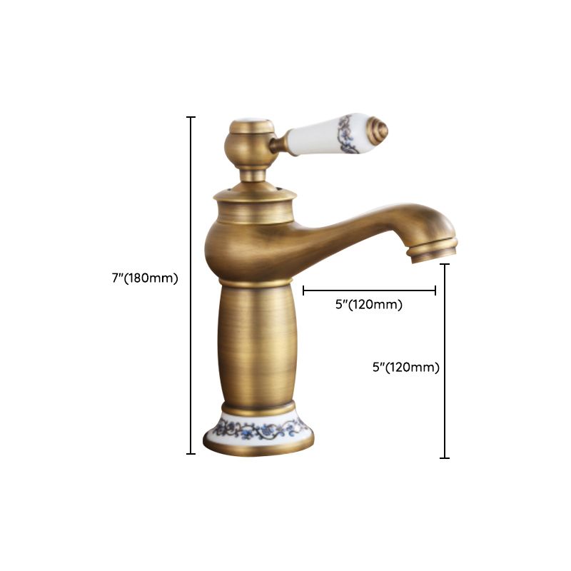 Lisslune | Country House Wide Water Tap Basin Faucet with Lever Handle
