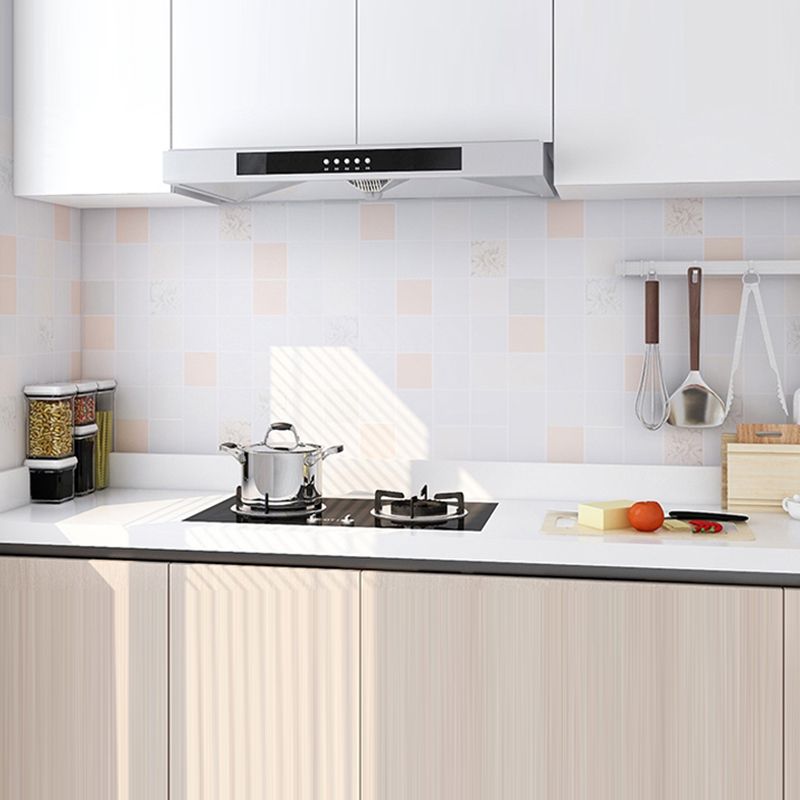 Lisslune | Modern Mosaic Tiles Smooth Peel & Stick Backsplash Wallpaper for Kitchen