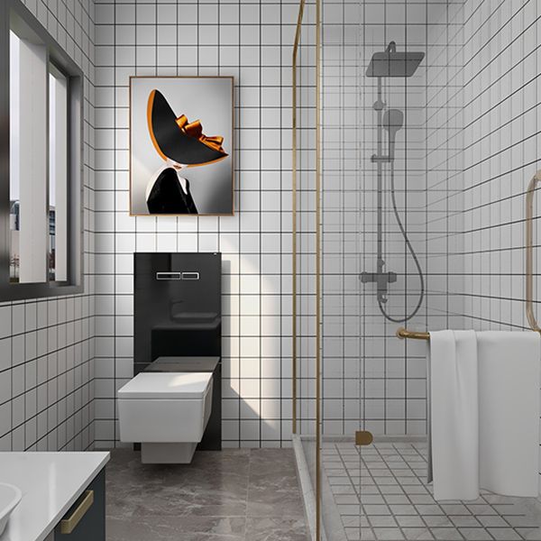 Lisslune | Mosaic Tiles Peel and Stick Tile Roll Bathroom Backplate Peel and Stick Wall Tiles