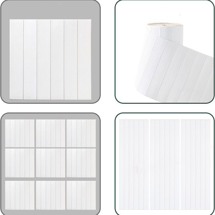 Lisslune | Modern Tin Back Wall Panel 3D Print Wood Grain Design