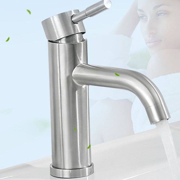 Lisslune | Contemporary Vessel Faucet Single Handle Low Arc Copper Vessel Faucet