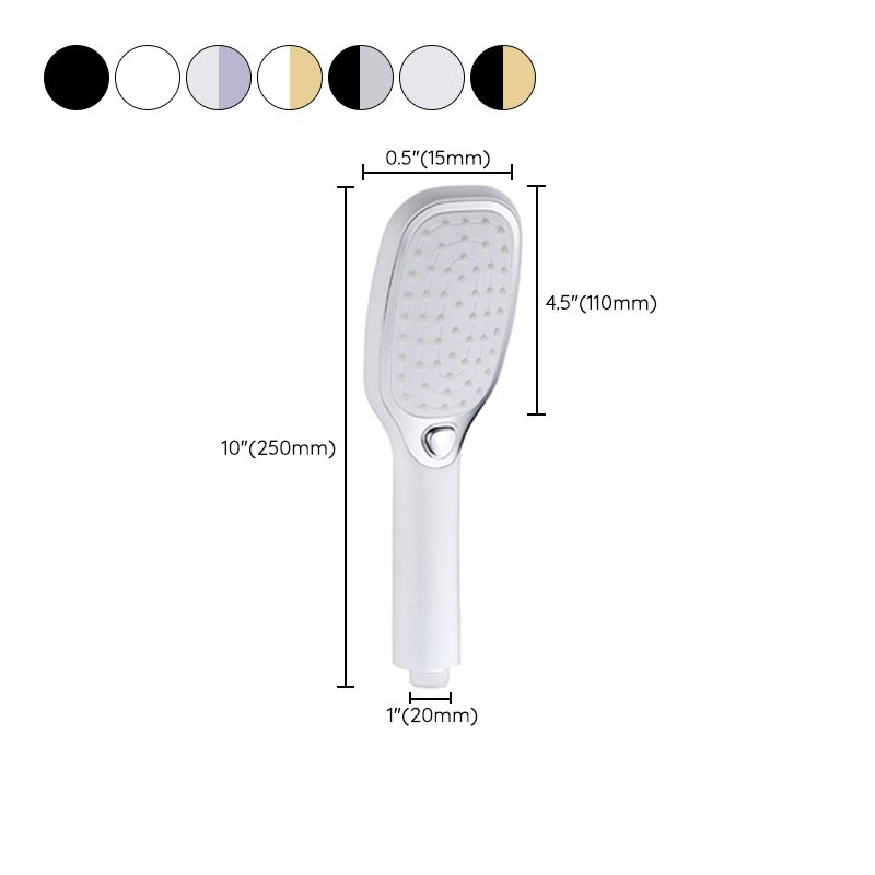 Lisslune | Contemporary Showerhead Standard Spray Pattern Including Hose