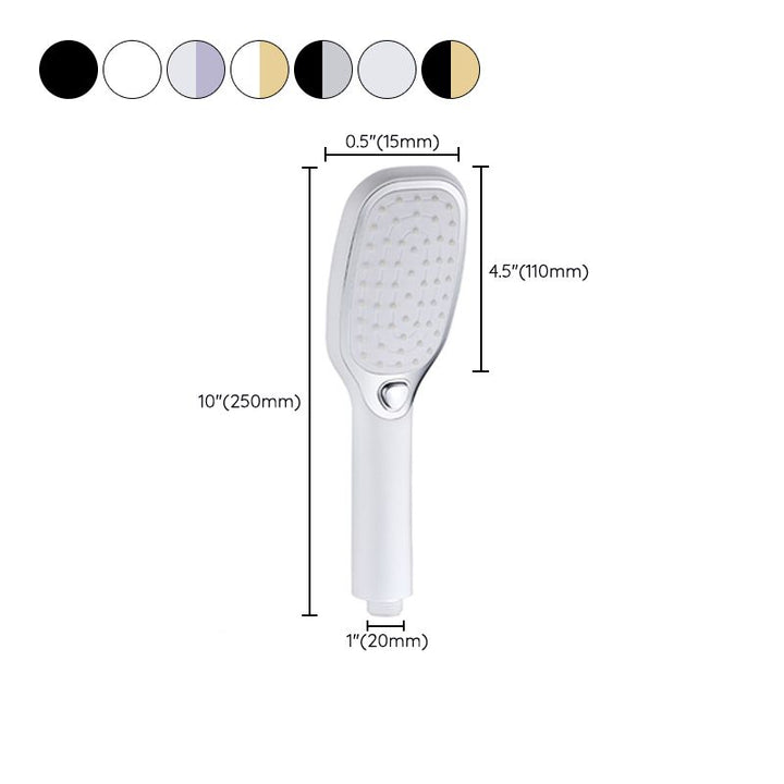 Lisslune | Contemporary Showerhead Standard Spray Pattern Including Hose