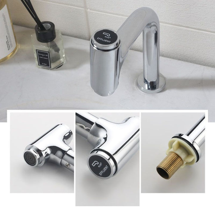 Lisslune | Modern Style Sink Faucet Swivel Spout Bathroom Faucet