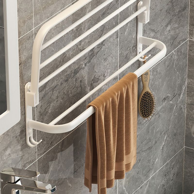 Lisslune | Modern Bathroom Hardware Set White Metal Bathroom Accessories Set