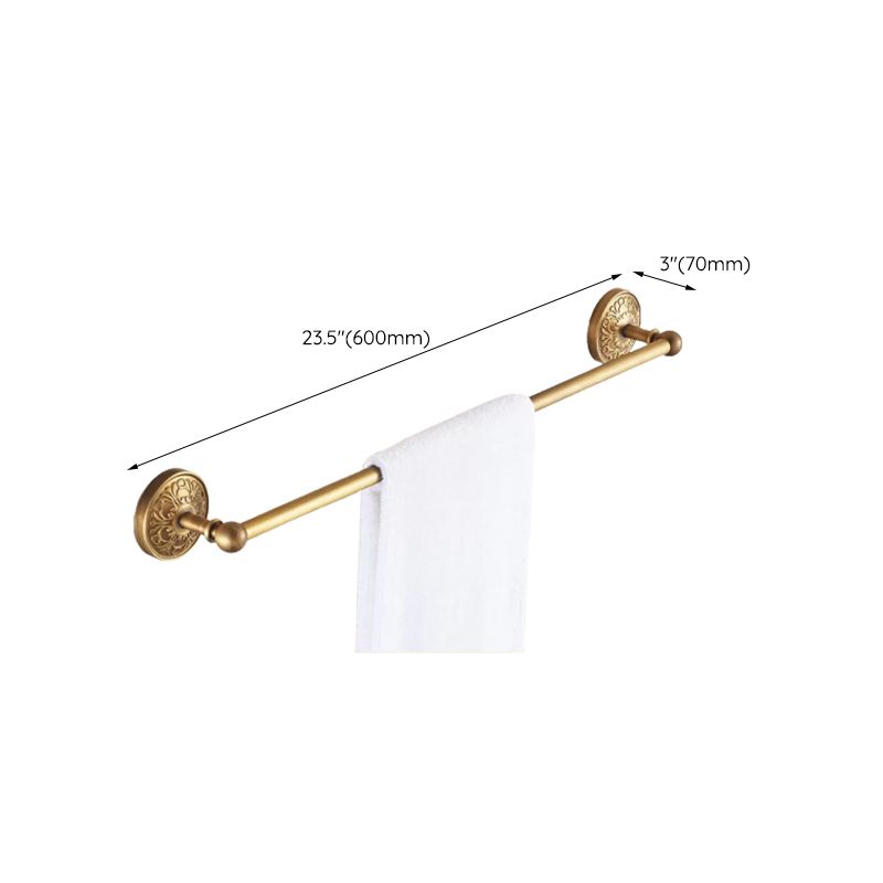 Lisslune | Traditional Bathroom Accessory Set Gold Paper Holder Bathroom Set