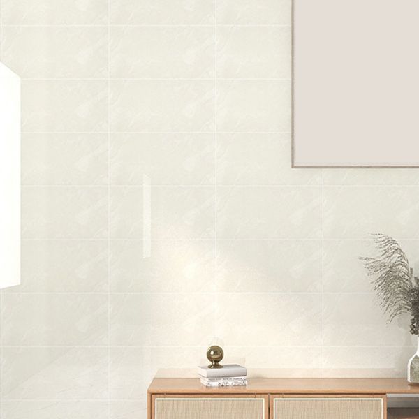 Lisslune | Plastic Peel and Stick Back Wall Rectangular Field Tile Peel and Stick Back Wall