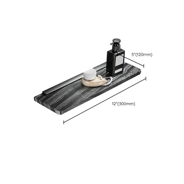 Lisslune | Metal and Marble Bathroom Accessories as a Single Item or as a Set in Black