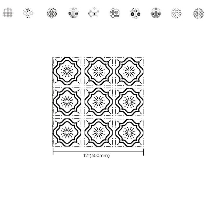 Lisslune | Mosaic tiles peel and stick wall tile modern PVC wallpaper with waterproof