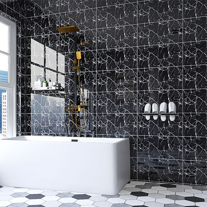 Lisslune | Modern Peel and Stick Back Wall Tile Rectangular Peel and Stick Wall Tile