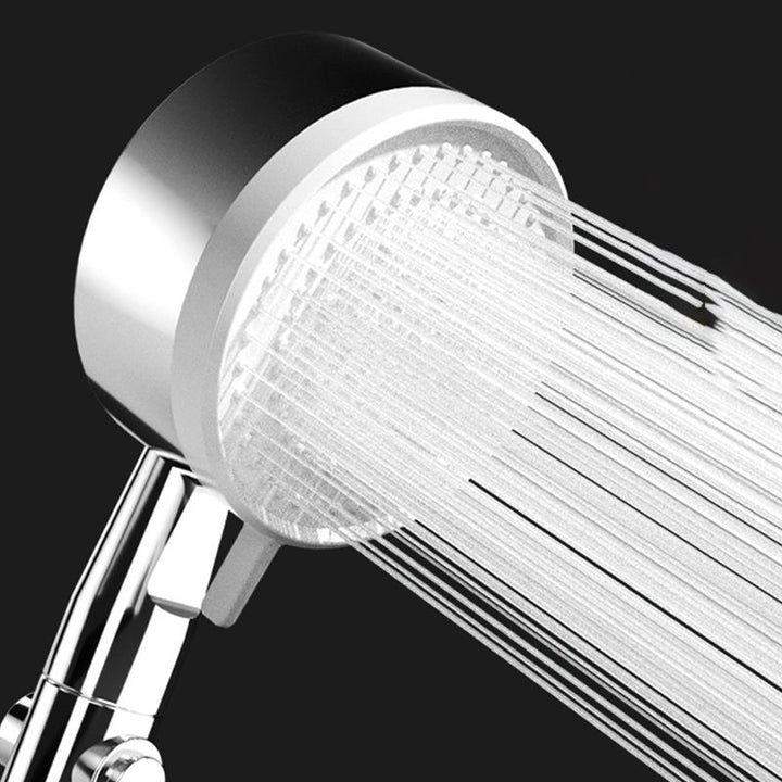 Lisslune | Metal Shower Head Combo Modern Adjustable Spray Pattern Hand Shower