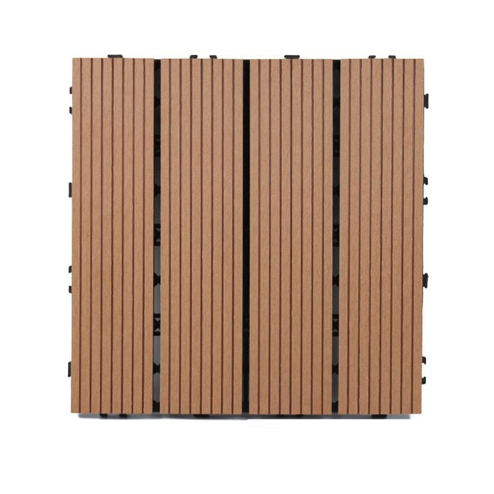 Lisslune | Classic interlocking deck boards Solid color patio tiles