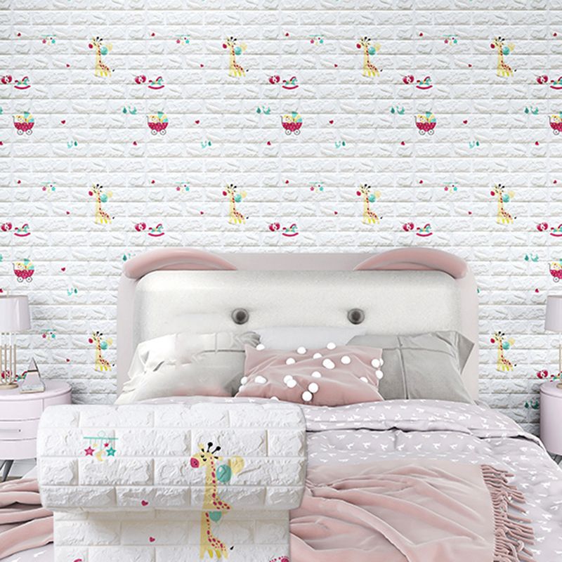 Lisslune | Modern Cartoon Wall Covering Peel and Stick Wall Ceiling for Bedroom
