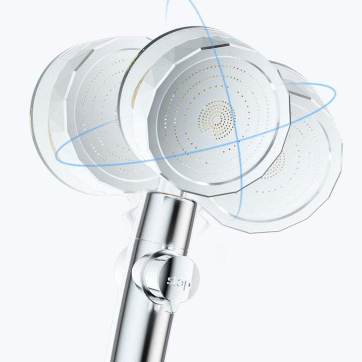 Lisslune | Modern Style Hand Shower Plastic Shower Head with Adjustable Water Flow
