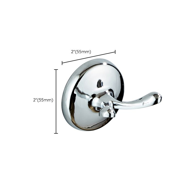 Lisslune | Metal Bathroom Set Traditional Style Chrome Bathroom Accessories Set