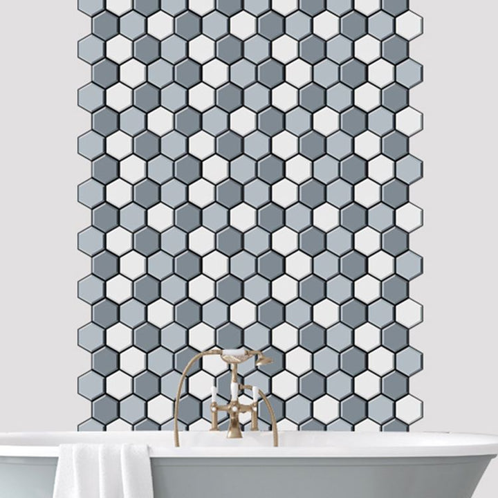 Lisslune | 3D Wall Panel Modern Minimalistic Home Living Room Bathroom Panel Wall (5-Pack)