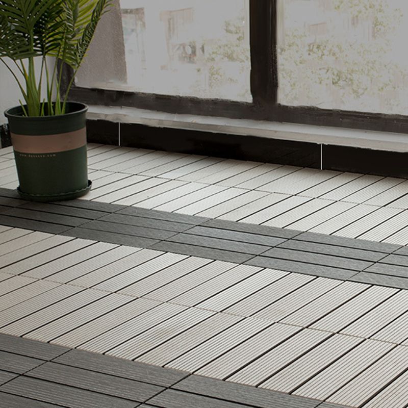 Lisslune | Traditional Floor Tiles Solid Color Click-Lock Flooring Tiles