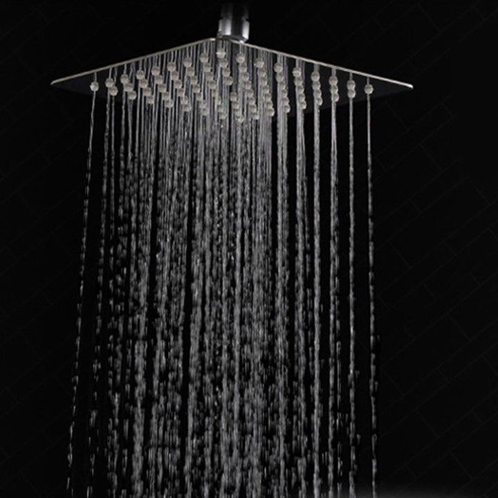 Lisslune | Metal Fest Shower Head Modern Bathroom Ceiling Mounted Shower Head