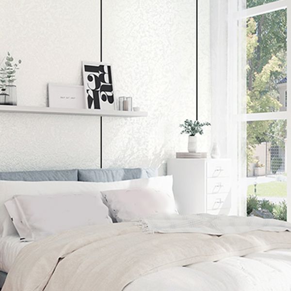 Lisslune | Modern Tin Backsplash Cladding Textured Wall Ceiling Linen Material