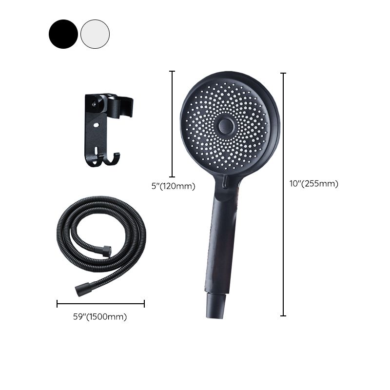 Lisslune | Plastic Handheld Shower Head Adjustable Spray Pattern Shower Head