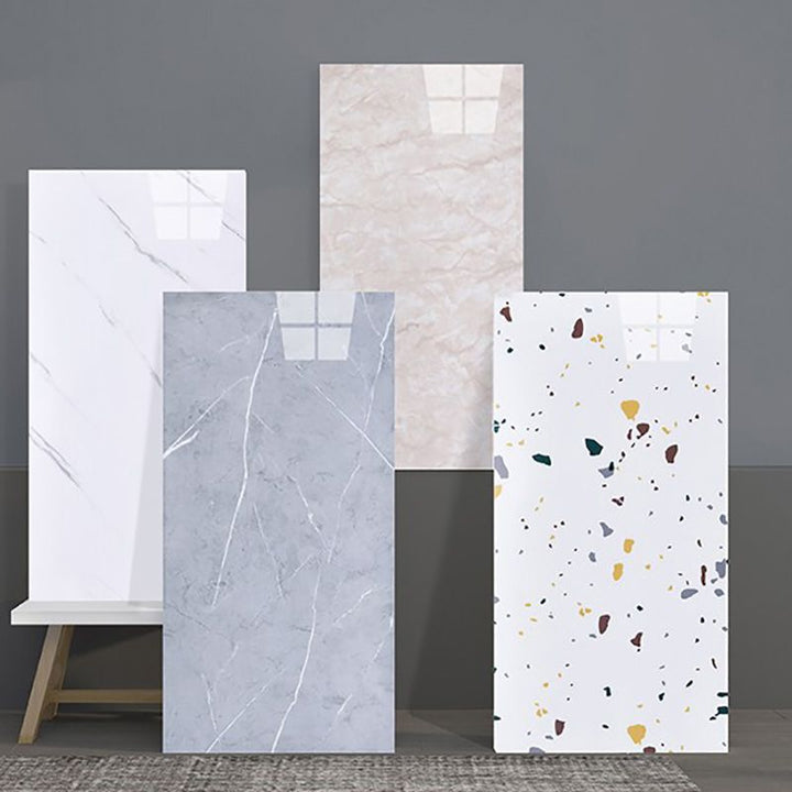Lisslune | Rectangular Peel and Stick Tiles Modern Peel and Stick Back Wall 5 Pack
