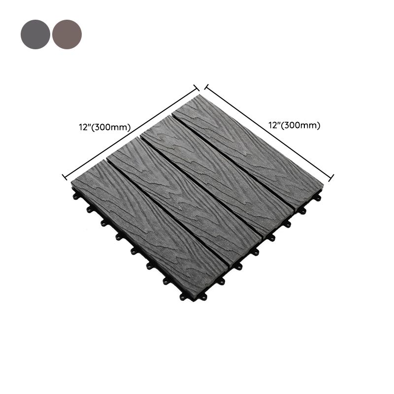 Lisslune | Striped pattern terrace tiles interlocking tiles kit outdoor patio