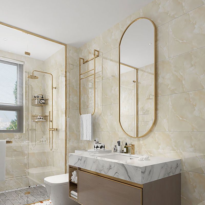 Lisslune | Modern Peel and Stick Tiles Rectangular Peel and Stick Back Wall Pack of 10