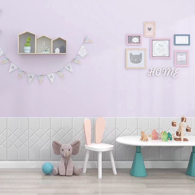Lisslune | 3D Embossed Foam Wall Panel Living Room Waterproof Wall Panel