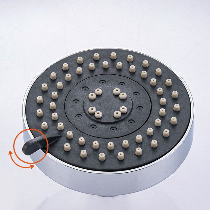 Lisslune | Round Small Upper Shower Head Wall Mount Adjustable Shower Head
