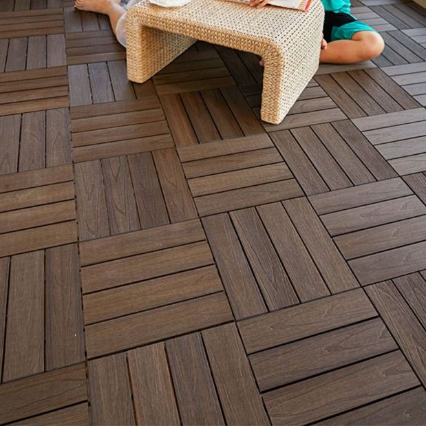 Lisslune | Classic Floor Tile Plug-in System Waterproof Indoor Floor Tile