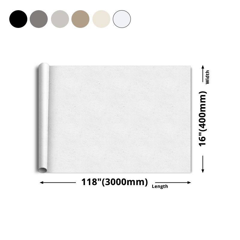 Lisslune | Modern Peel-and-Stick Wall Tile PVC Wallpaper for Kitchen and Bathroom