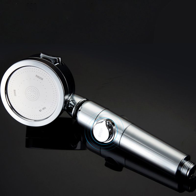 Lisslune | Modern Showerhead Adjustable Spray Pattern Rotatable Round Handheld Showerhead
