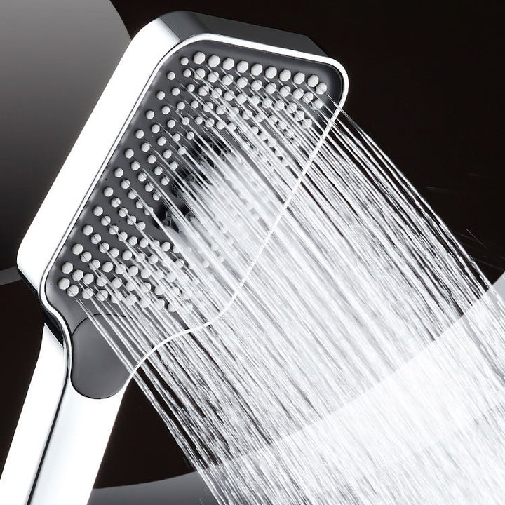 Lisslune | Modern Hand Shower Head Square Three-Stage Drop Resistance Spray Head