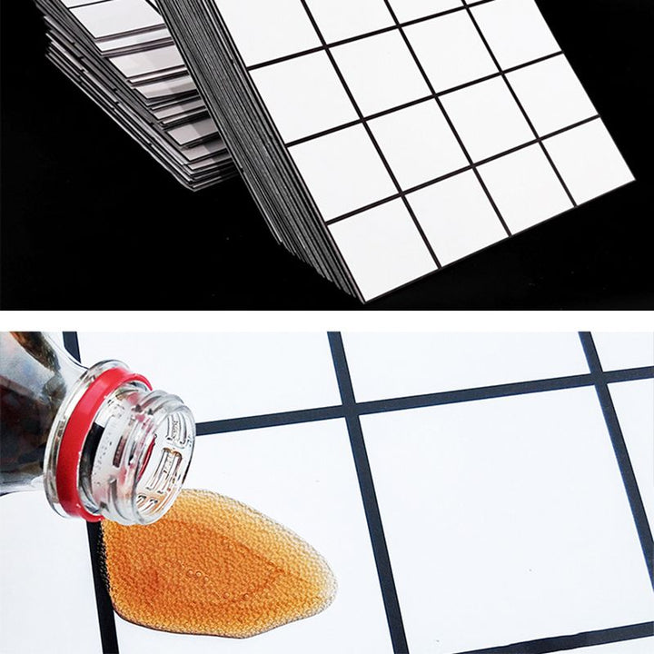 Lisslune | Waterproof Peel & Stick Mosaic Tiles PVC Mosaic Tiles Wallpaper