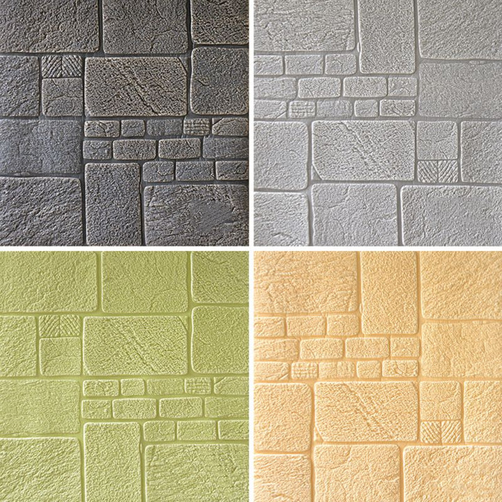 Lisslune | 3D artificial stone panel wall industrial style living area wall panel (1-Pack)