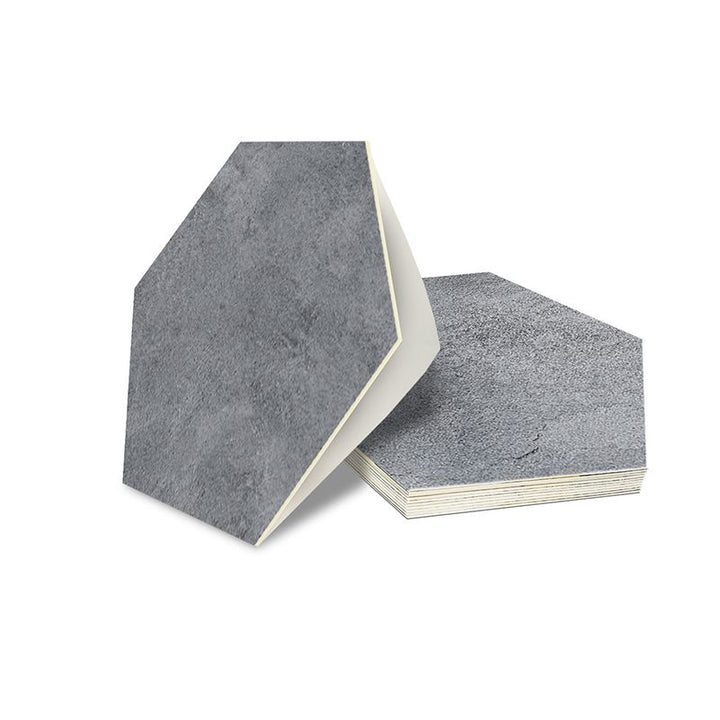 Lisslune | Peel and Stick Vinyl Floor Dark Matte Vinyl Floors with Stone Look
