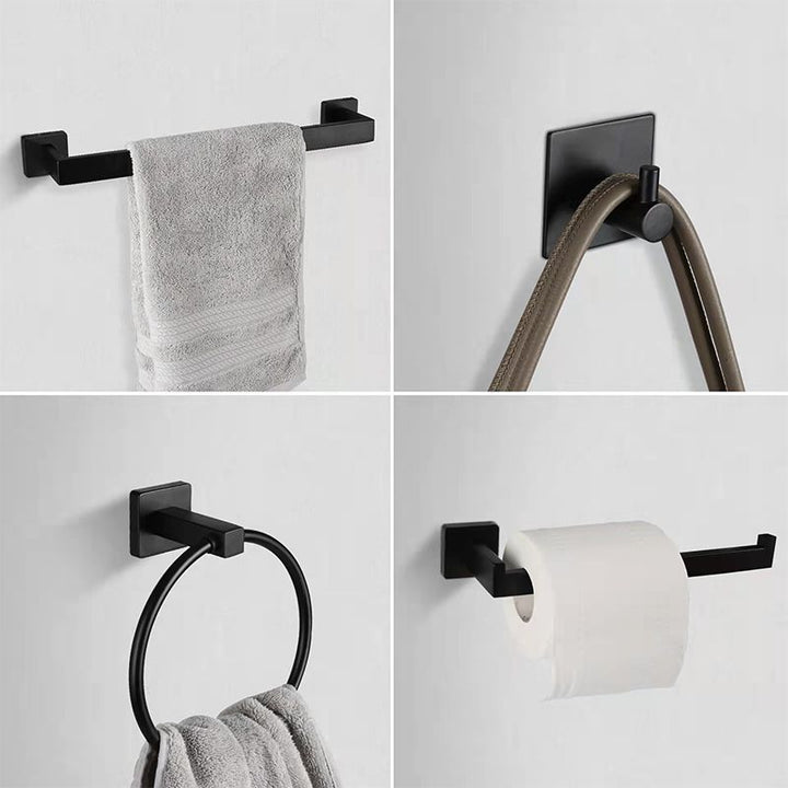 Lisslune | Stainless Steel Bathroom Accessories Single Piece or in Set Modern Bathroom Set