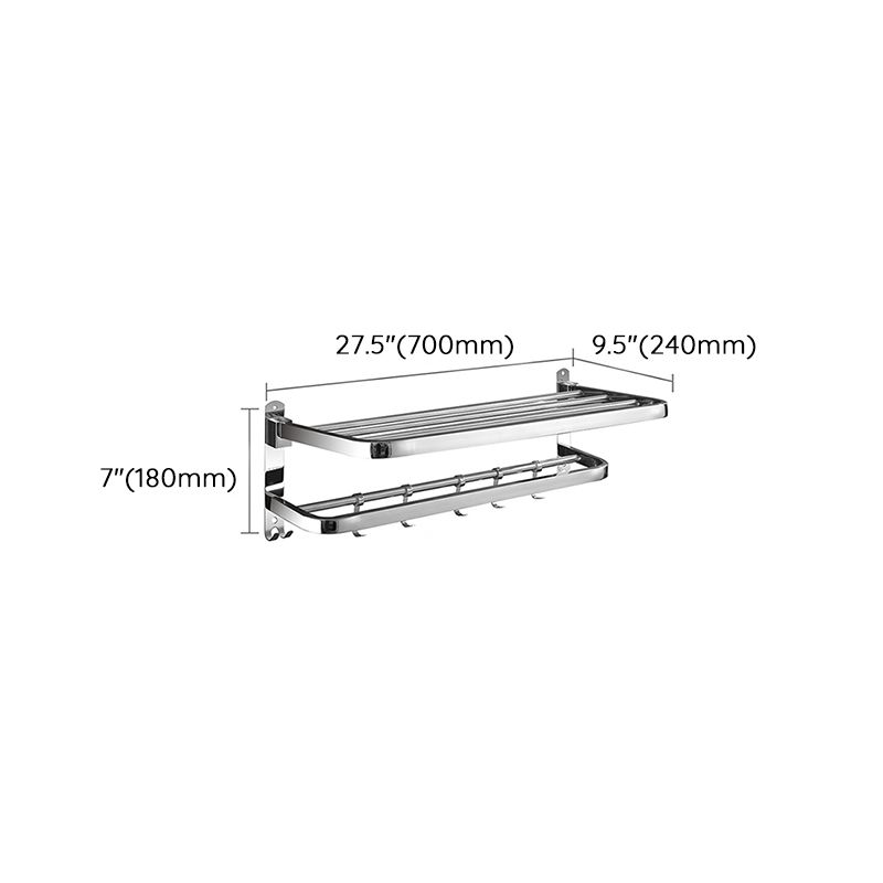 Lisslune | Modern Bathroom Accessory Set Bathroom Shelf Towel Bar Bathroom Accessories