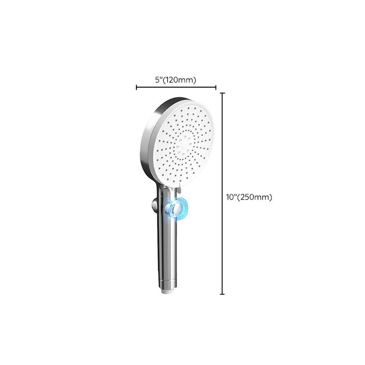 Lisslune | Modern Shower Head Handheld Plastic Round Self-Cleaning Shower Head