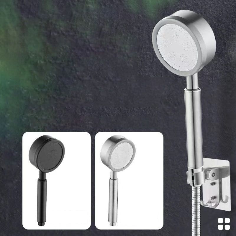 Lisslune | Metal Handheld Showerhead Modern Solid Color Round Showerheads