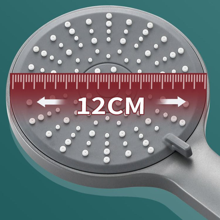 Lisslune | 5-Spray Pattern Handheld Shower Head High Flow Wall Mounted Shower Head