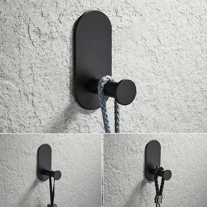 Lisslune | 4-piece traditional bathroom hardware set with towel ring/paper holder & bath towel hook