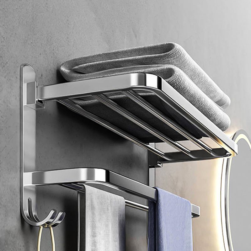 Lisslune | Contemporary Chrome Bathroom Hardware Set Polished Chrome Bathroom Set Made of Stainless Steel